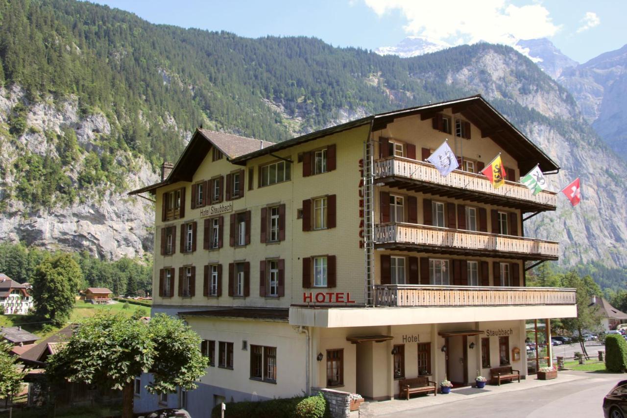 Hotel Staubbach Лаутербрунен Екстериор снимка