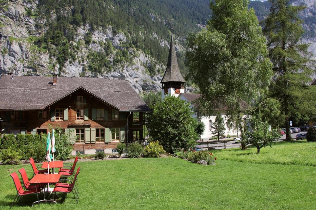 Hotel Staubbach Лаутербрунен Екстериор снимка